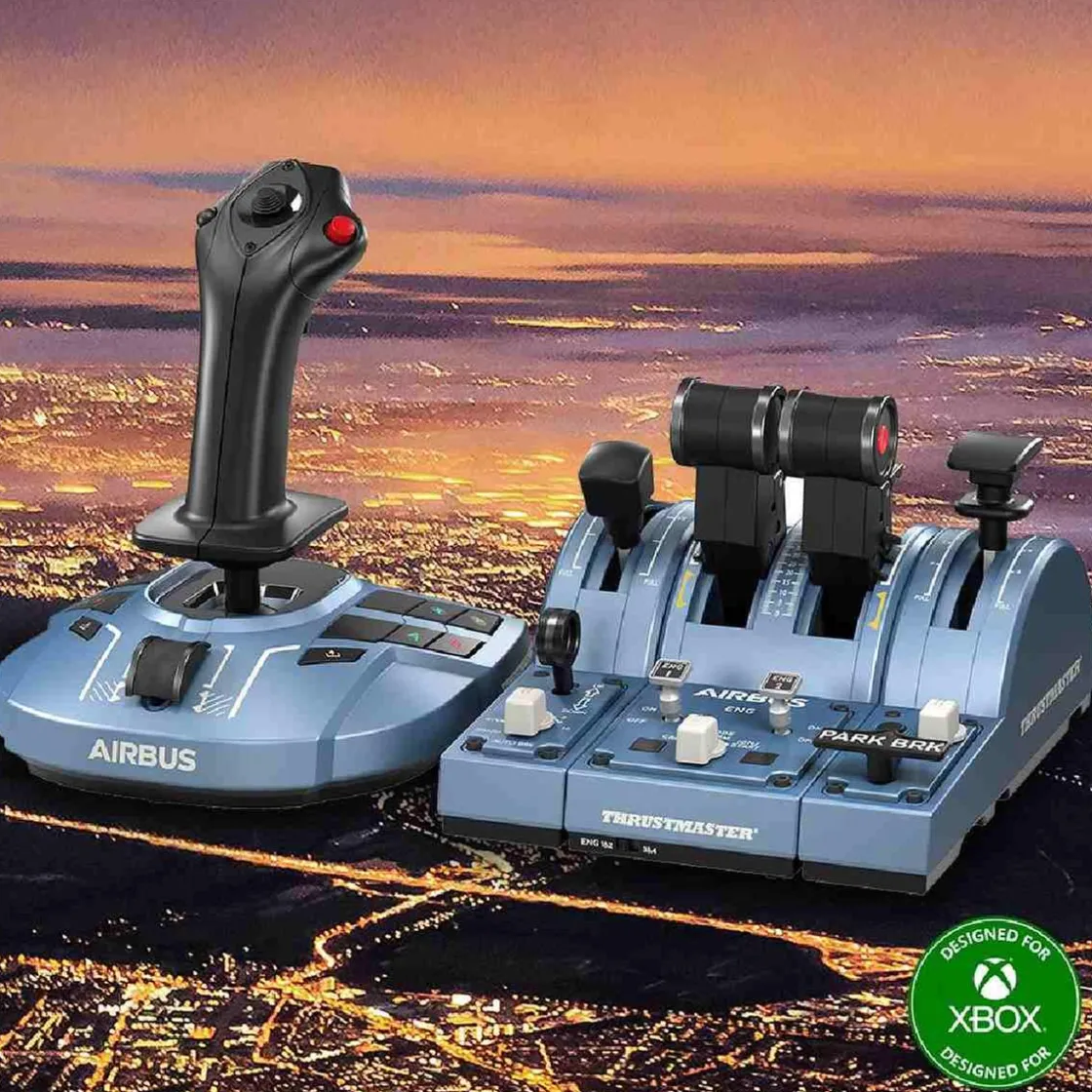 TOYS "R" US Thrustmaster - TCA Quadrant Add-On Airbus Edition - PC* Videojuegos