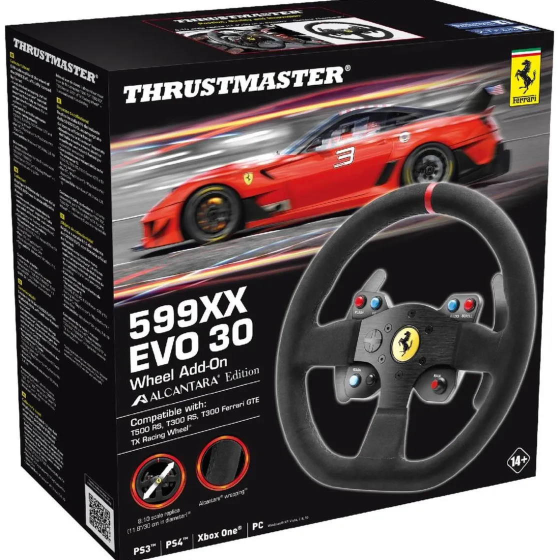 TOYS "R" US Thrustmaster - Volante Ferrari 599 XX Evo 30 Alcantara Edition* Videojuegos