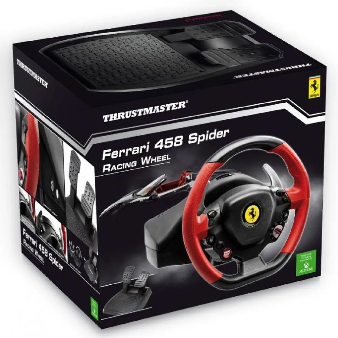 TOYS "R" US Thrustmaster - Volante y Pedales Ferrari 458 Spider para XBOX* Videojuegos