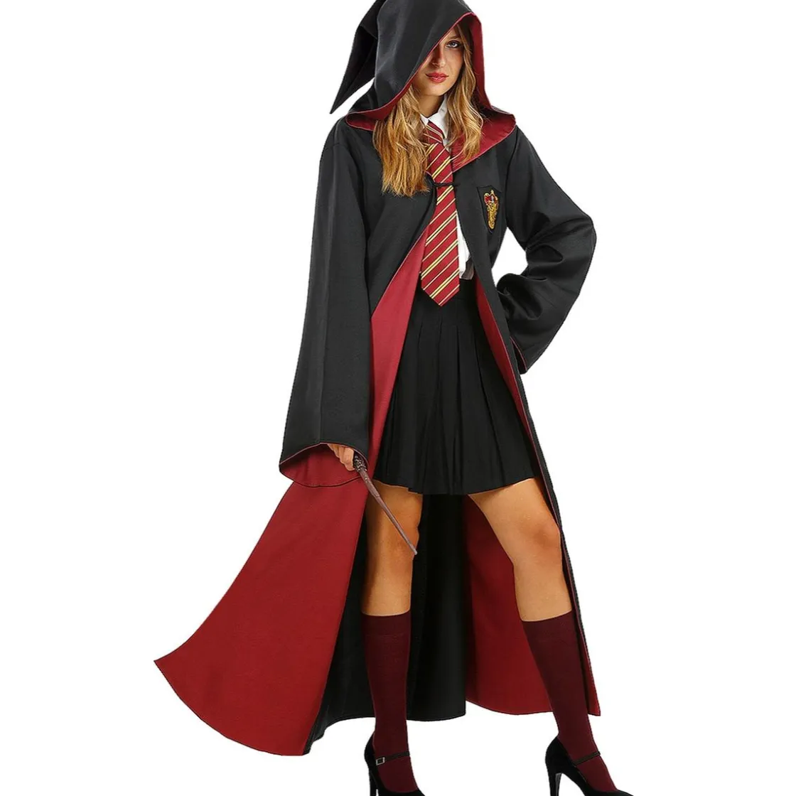 Funidelia Túnica Gryffindor Adulto Diamond Edition XL* Halloween|Disfraces