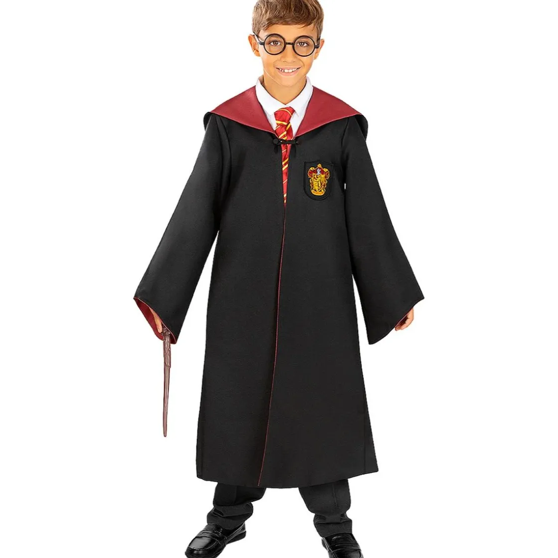 Funidelia Túnica Gryffindor Harry Potter niños 10-12 años Diamond Edition