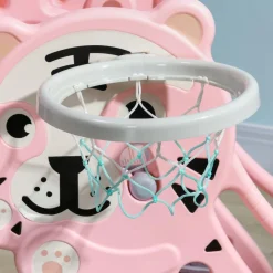 AIYAPLAY Tobogán 3 en 1 Tigre Rosa y Gris