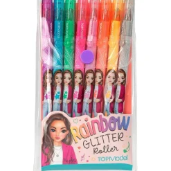 DEPESCHE Top Model - 8 bolígrafos de gel Glitter Arcoiris* Estilo De Vida