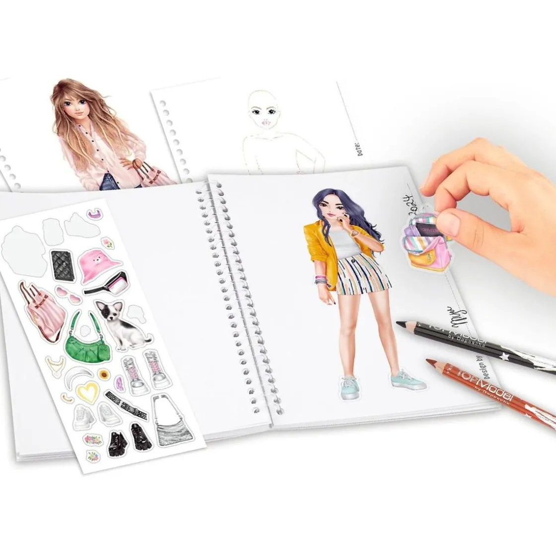 DEPESCHE Top Model - Libro de colorear pocket* Estilo De Vida