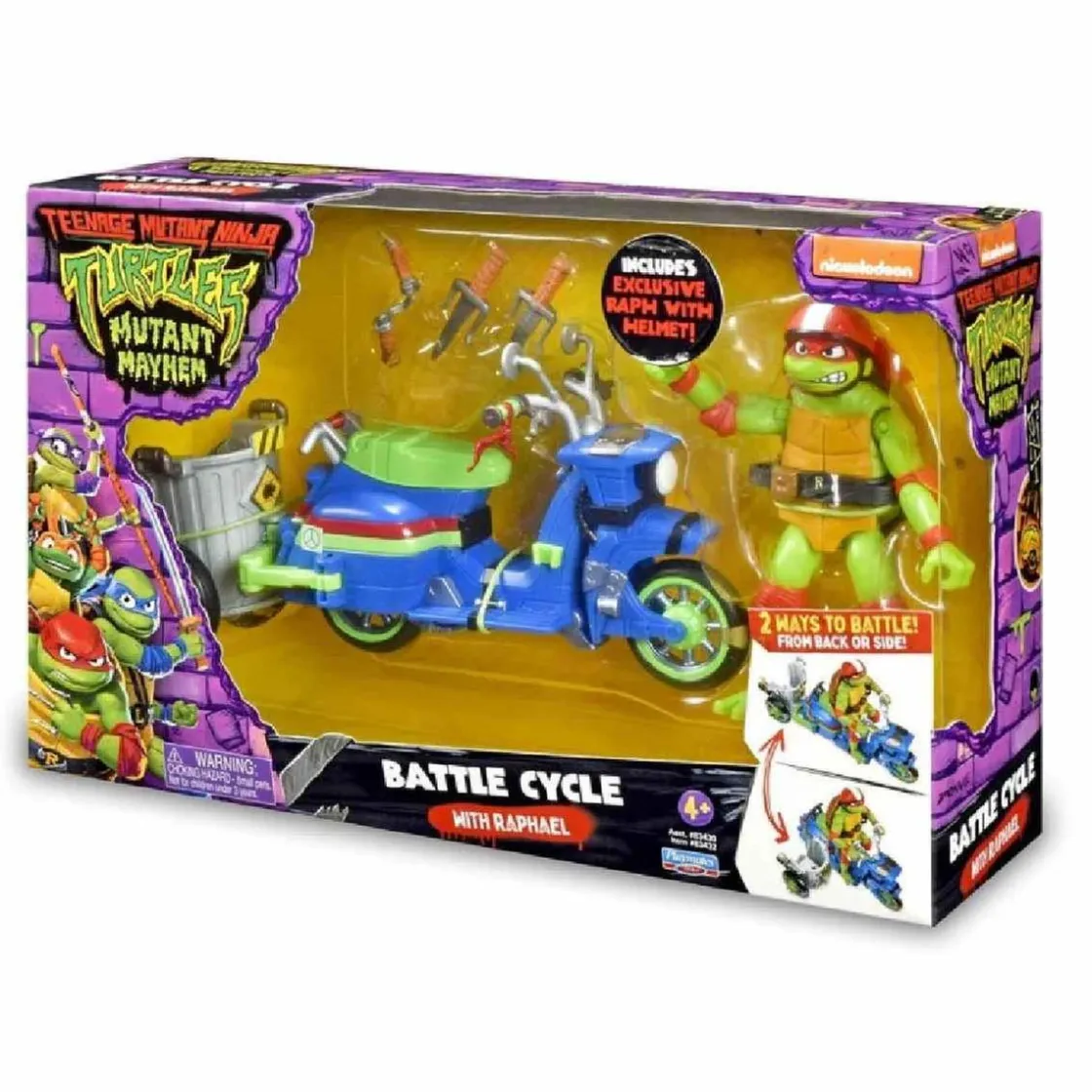 FAMOSA Tortugas Ninja - Vehículo con figura (Varios modelos)ㅤ* Figuras De Acción