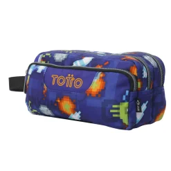 TOTTO - Estuche Agapec Space Blue* Material Escolar
