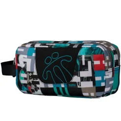 TOTTO - Estuche escolar 2 compartimentos Escuadra Sprayl* Material Escolar