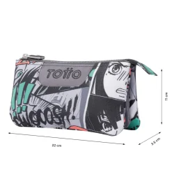 TOTTO - Estuche escolar manga Tablero