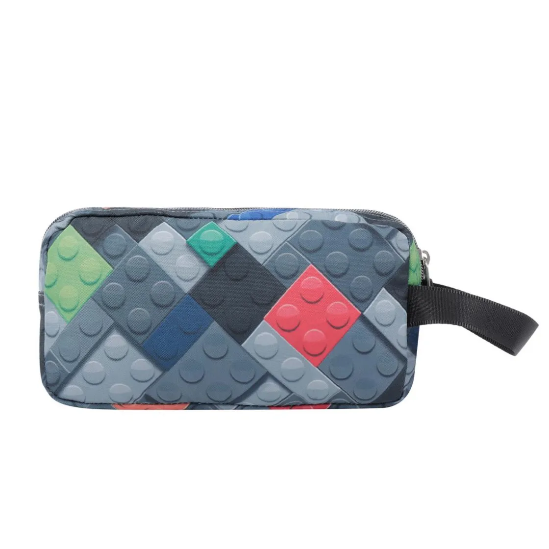 TOTTO - Estuche escolar tres compartimentos bloques Agapec