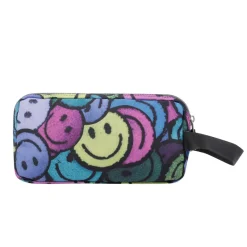 TOTTO - Estuche escolar tres compartimentos emojis Agapec* Material Escolar