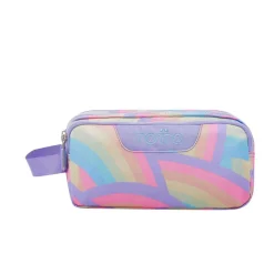 TOTTO - Estuche escolar tres compartimentos arcoíris Agapec* Material Escolar