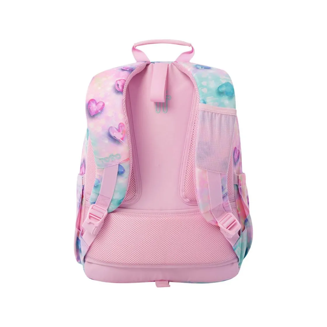 TOTTO - Mochila Acuareles Glitter Shiny Heart