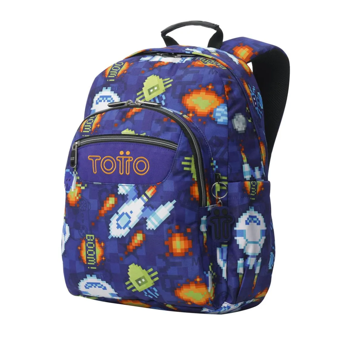 TOTTO - Mochila Acuareles Space Blue* Material Escolar