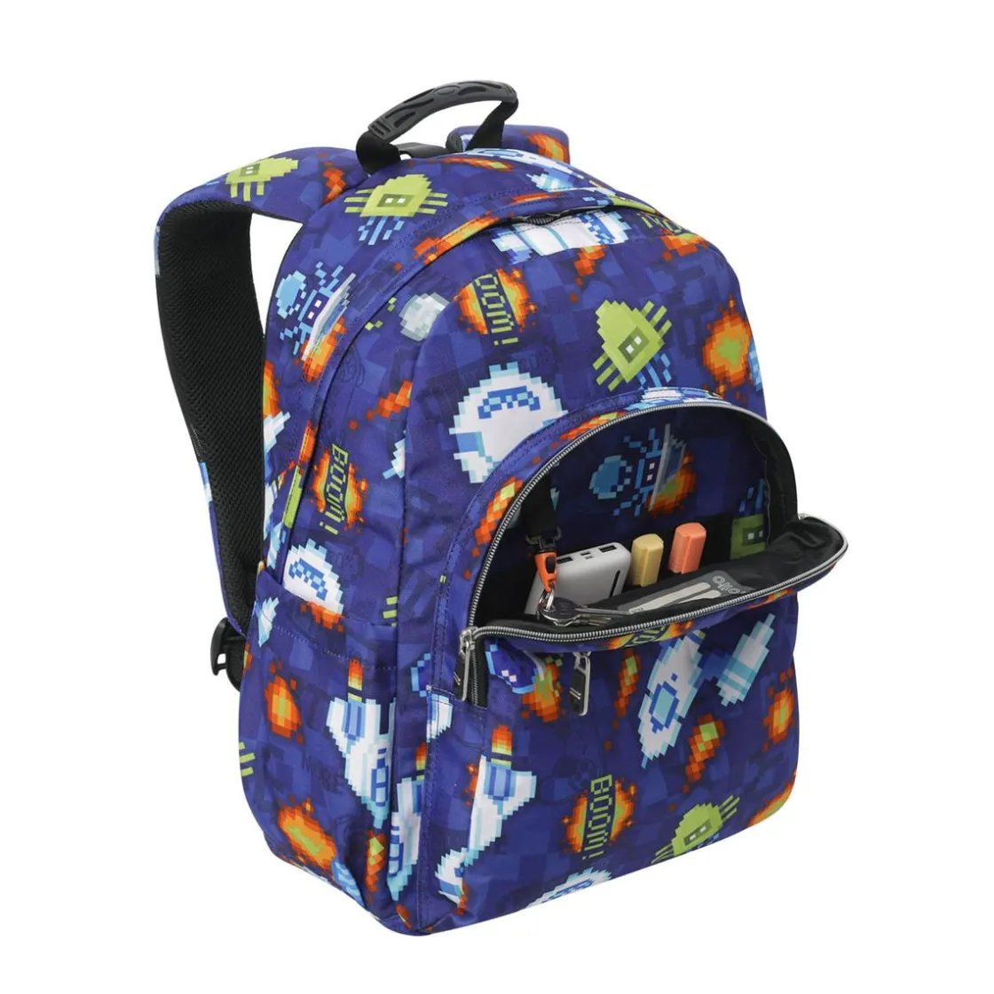 TOTTO - Mochila Acuareles Space Blue* Material Escolar