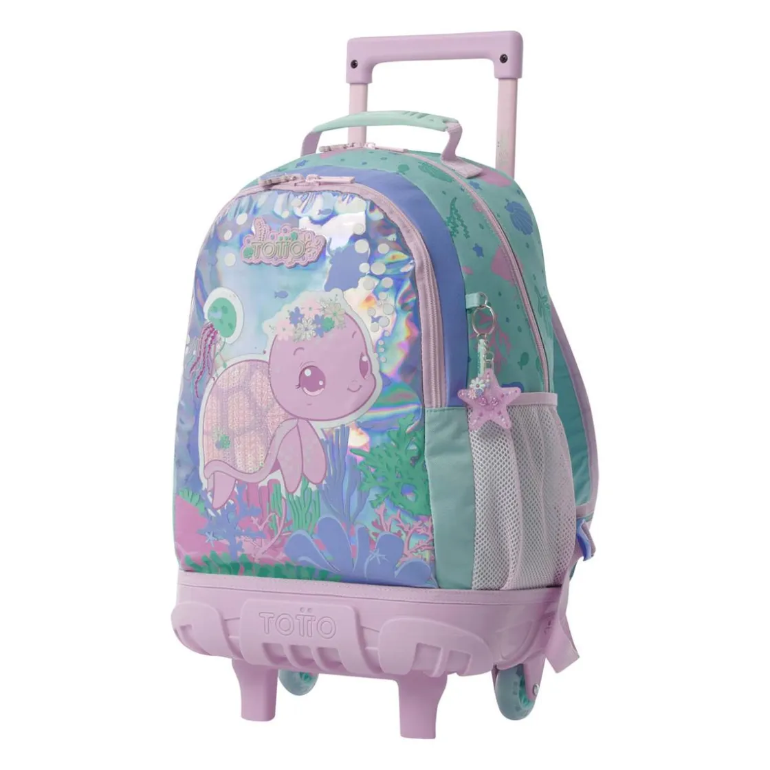 TOTTO - Mochila con ruedas Reef Friends M