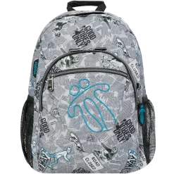 TOTTO - Mochila escolar adaptable a carro Acuareles Newspaper* Material Escolar