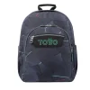 TOTTO - Mochila escolar adaptable a carro fractal Acuareles