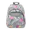 TOTTO - Mochila escolar adaptable a carro tropical cebras Acuareles