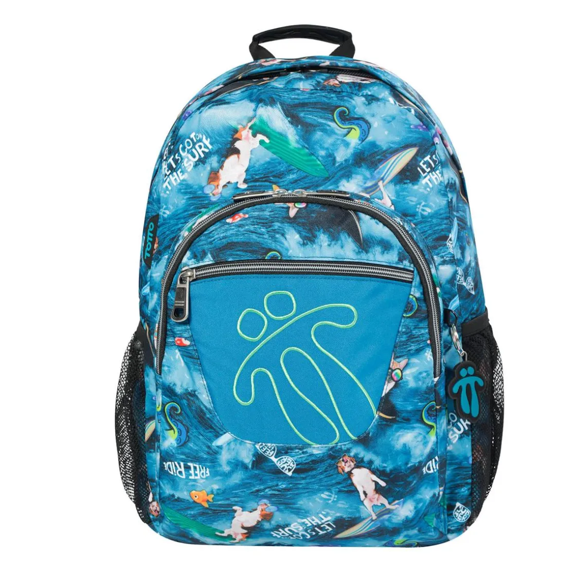 TOTTO - Mochila escolar adaptable a carro Acuareles Fyru