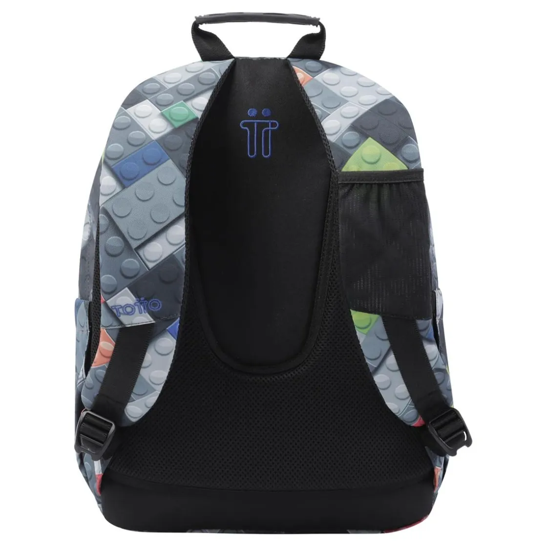 TOTTO - Mochila escolar bloques Acuarela