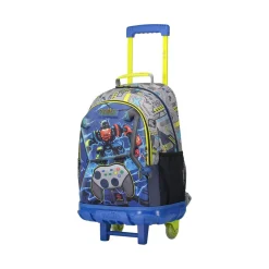 TOTTO - Mochila escolar con ruedas grande Monark* Material Escolar