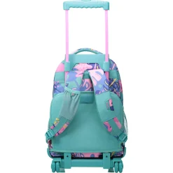 TOTTO - Mochila escolar con ruedas Renglones - Natury