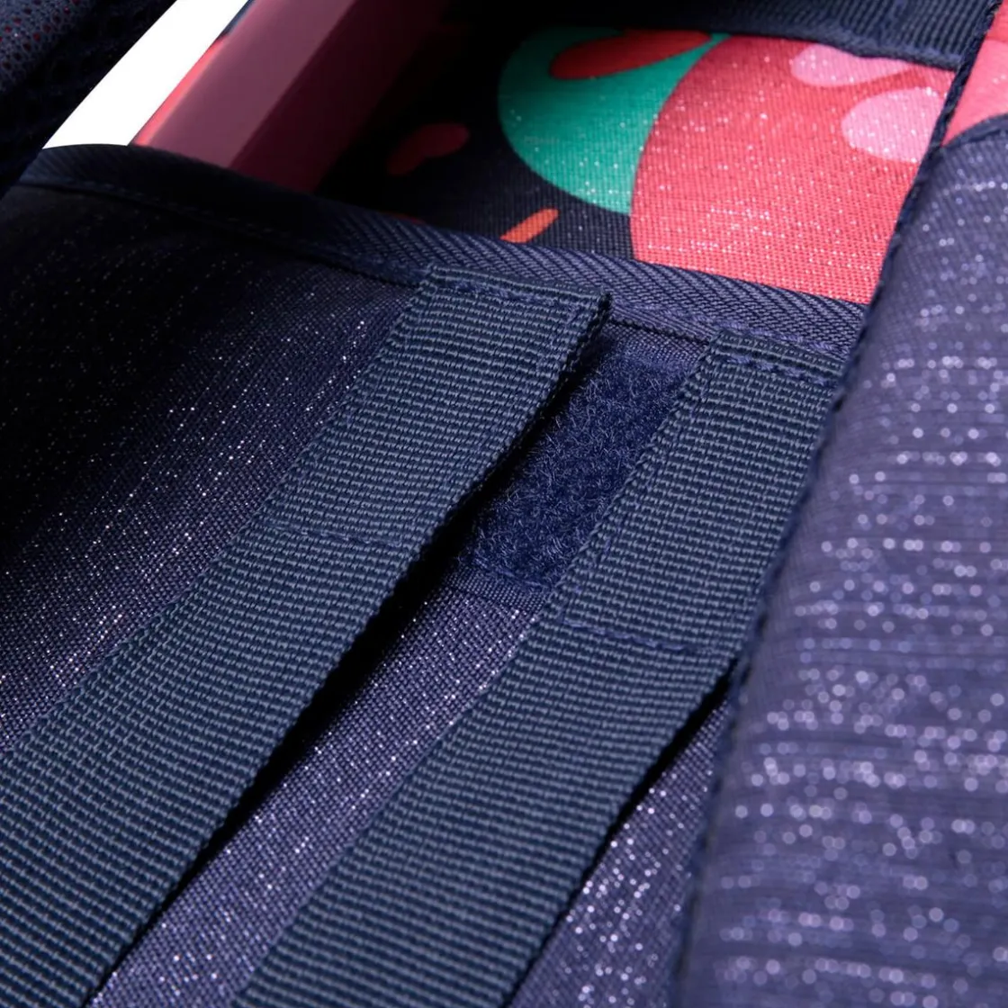 TOTTO - Mochila escolar con ruedas Renglones - Mega