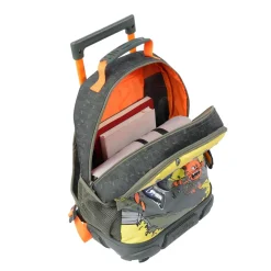 TOTTO - Mochila escolar con ruedas mediana Brawlmaster* Material Escolar