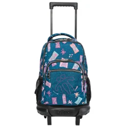 TOTTO - Mochila escolar con ruedas Resma Gomy* Material Escolar