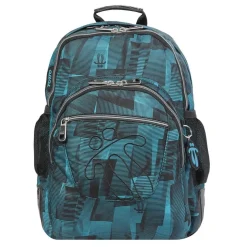 TOTTO - Mochila escolar Crayoles - Azul