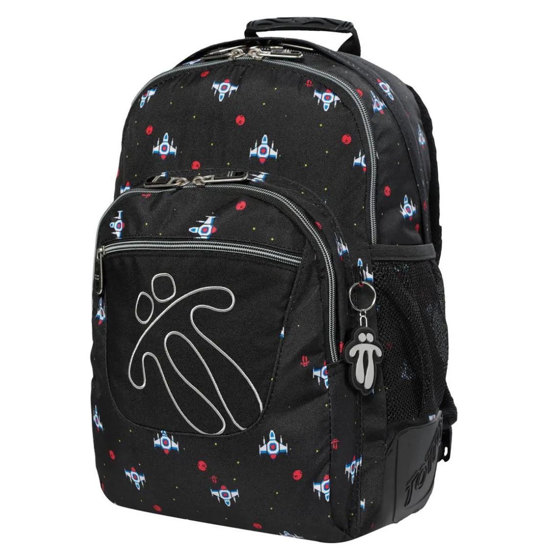TOTTO - Mochila escolar Ecole estampado Naves espaciales