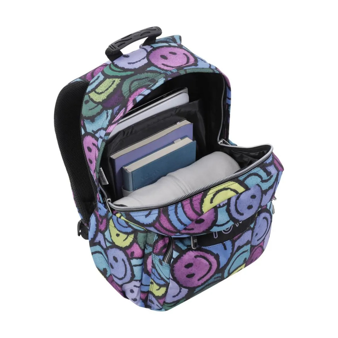 TOTTO - Mochila escolar emojis Acuarela