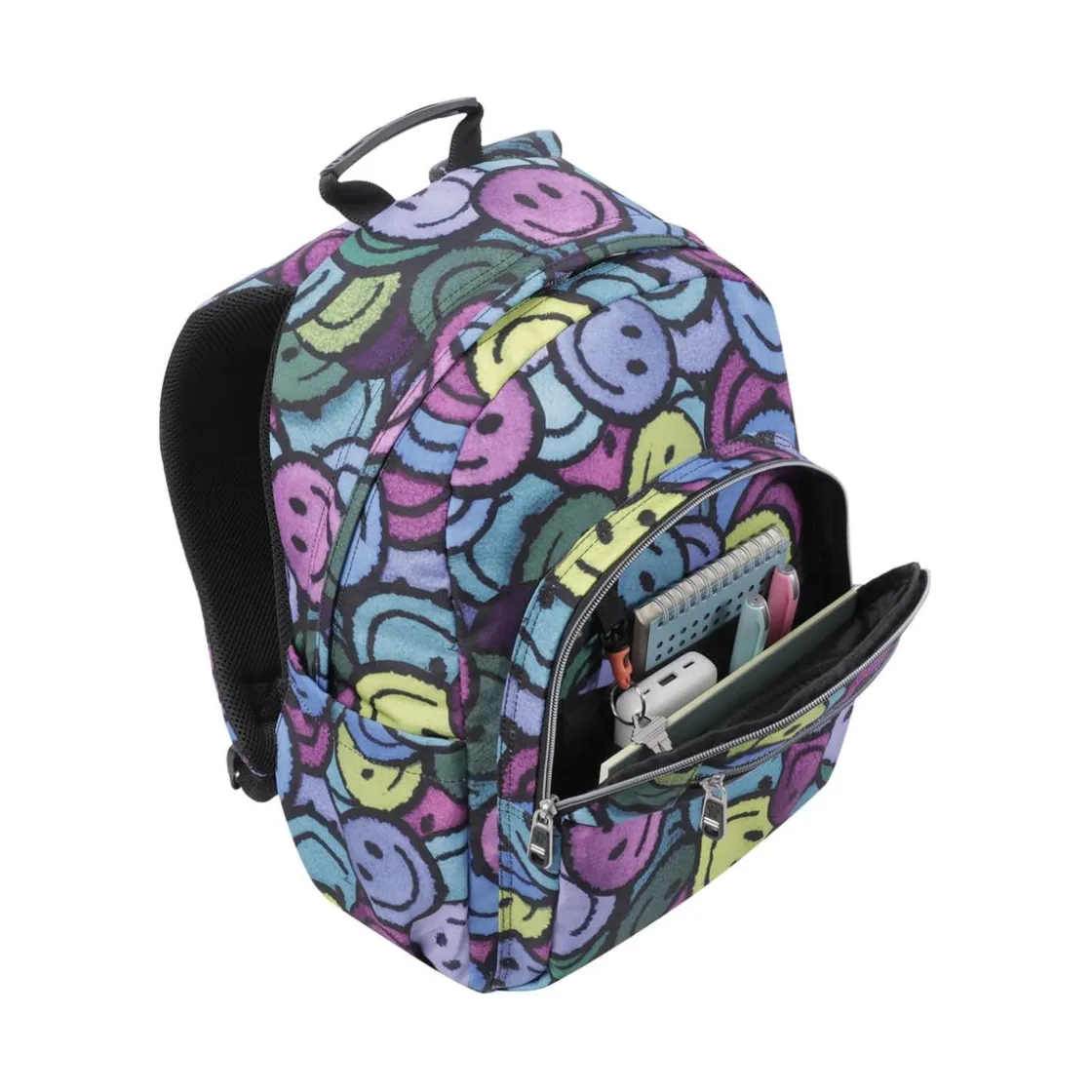 TOTTO - Mochila escolar emojis Acuarela