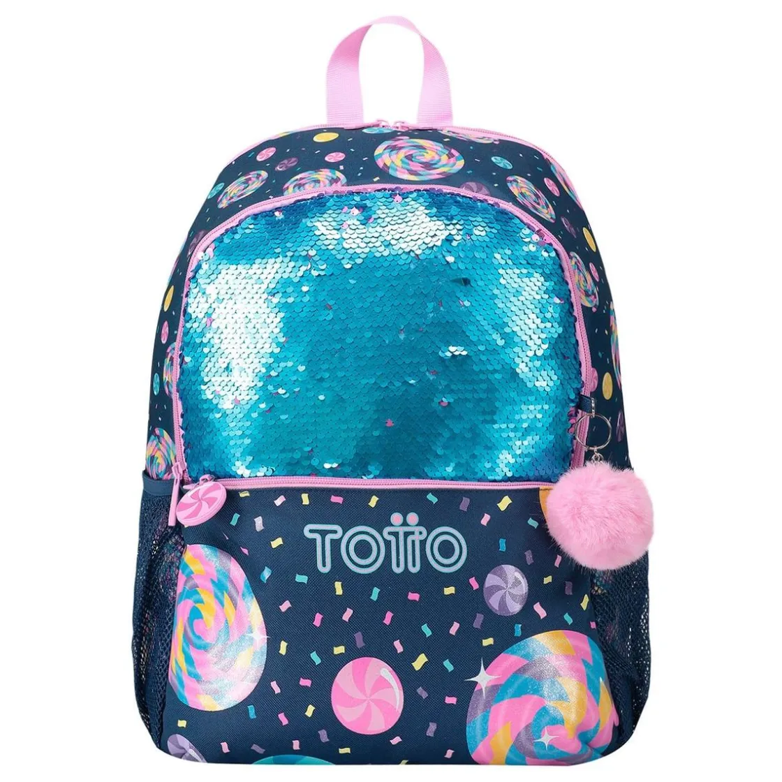 TOTTO - Mochila escolar grande Sweet Candy* Material Escolar