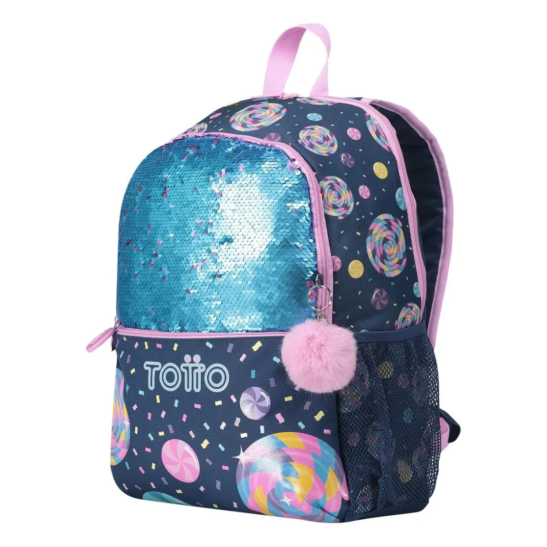 TOTTO - Mochila escolar grande Sweet Candy* Material Escolar