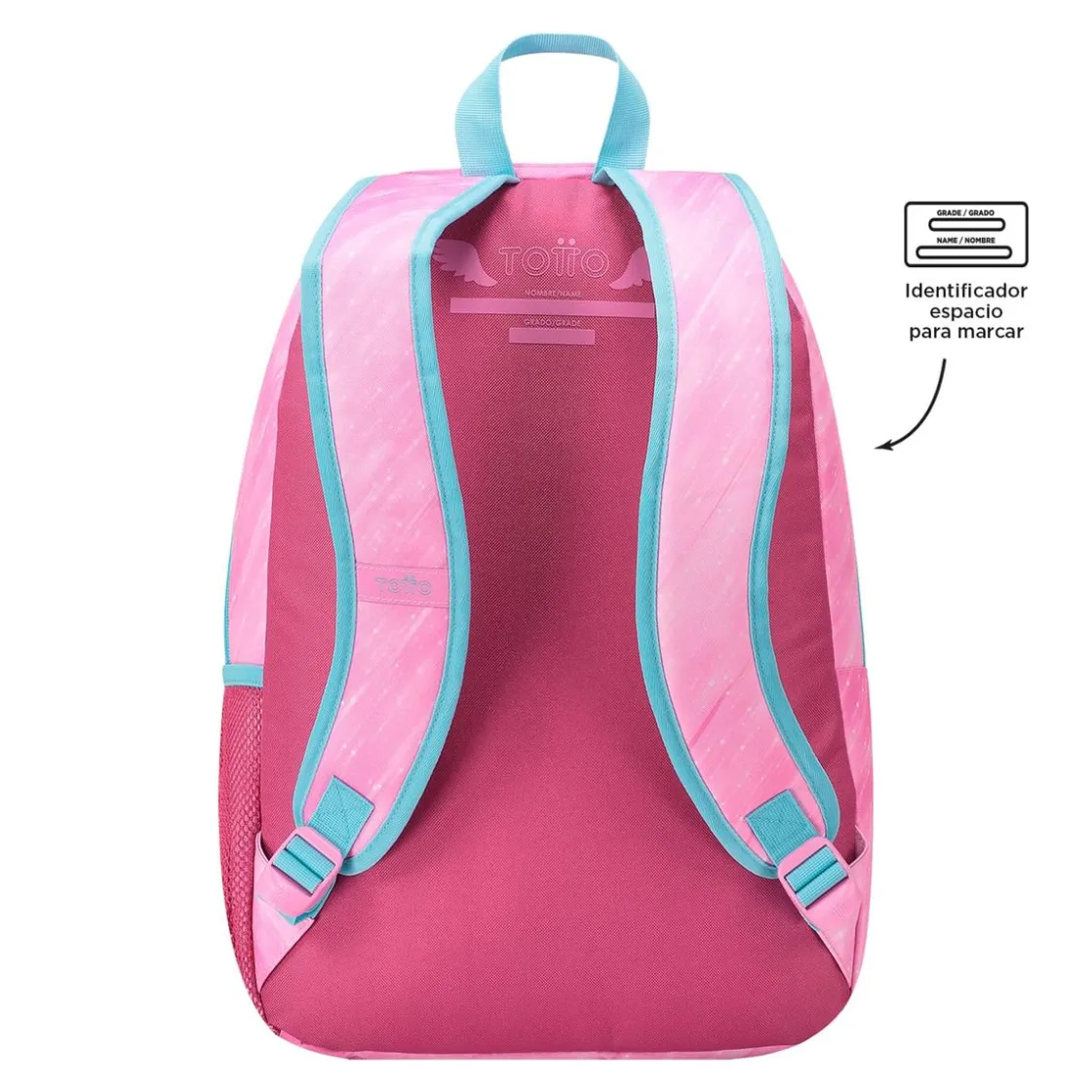 TOTTO - Mochila escolar grande Fantasy