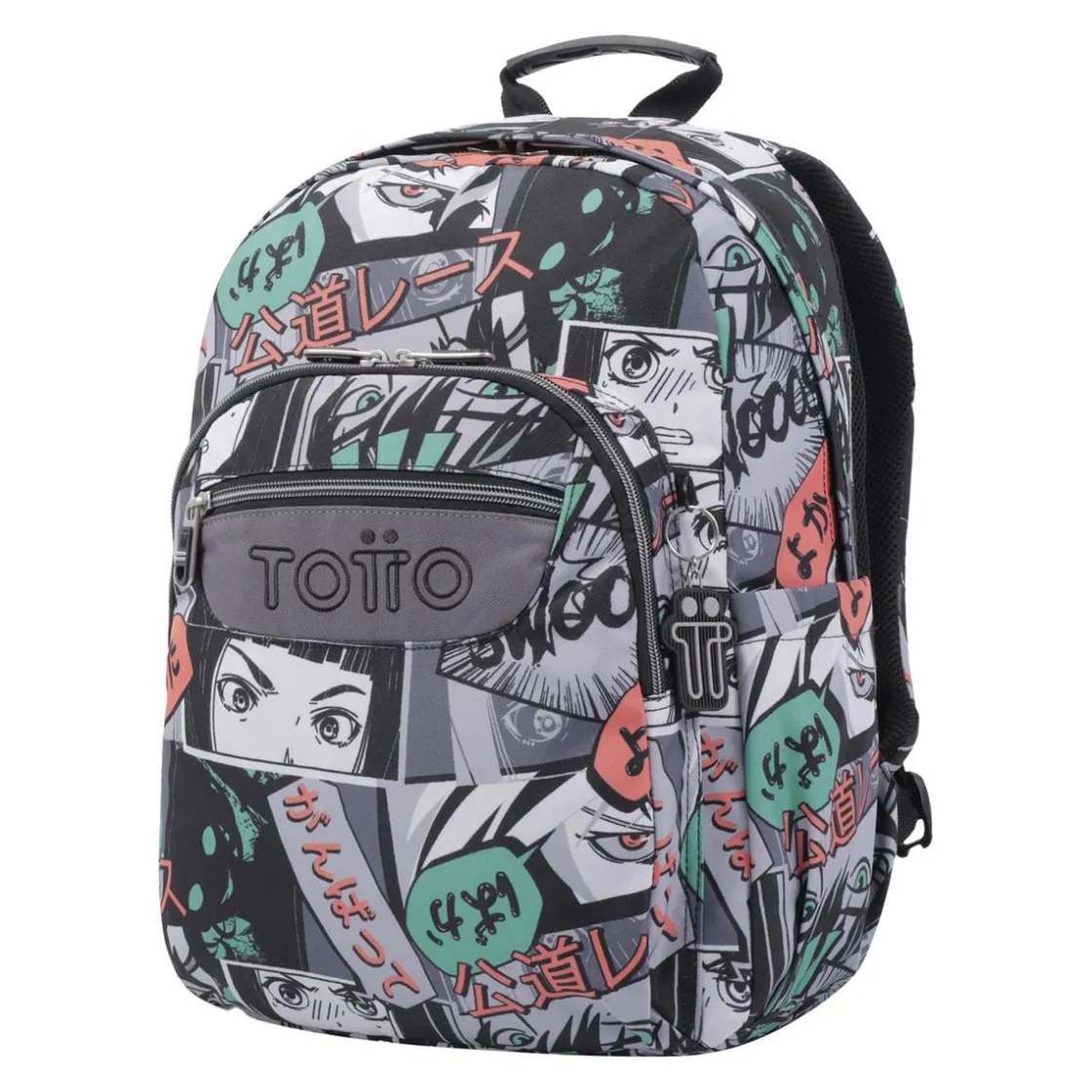 TOTTO - Mochila escolar manga Acuarela