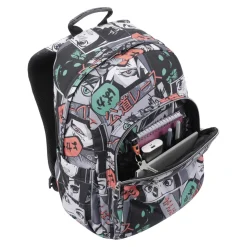 TOTTO - Mochila escolar manga Acuarela