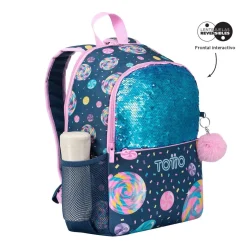 TOTTO - Mochila escolar mediana Sweet Candy