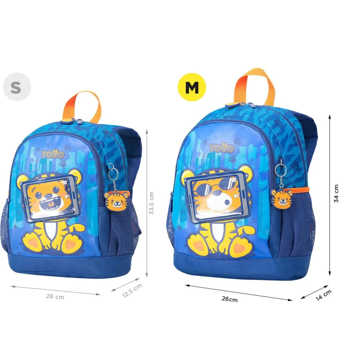 TOTTO - Mochila escolar mediana Little Avatar