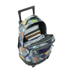 TOTTO - Mochila escolar pequeña ruedas bloques Resma