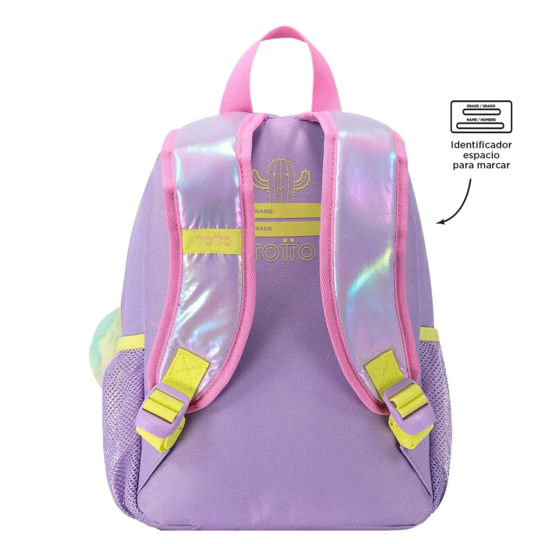 TOTTO - Mochila escolar pequeña Emojy