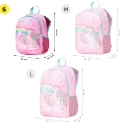 TOTTO - Mochila escolar pequeña Fantasy