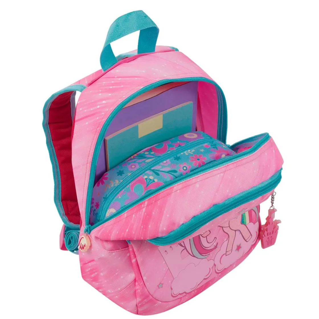 TOTTO - Mochila escolar pequeña Fantasy