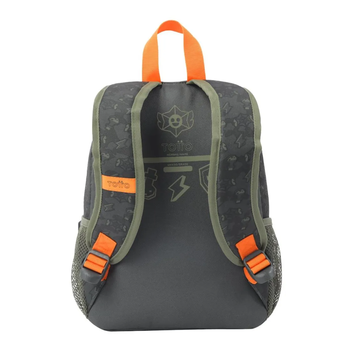 TOTTO - Mochila escolar pequeña Brawlmaster* Material Escolar