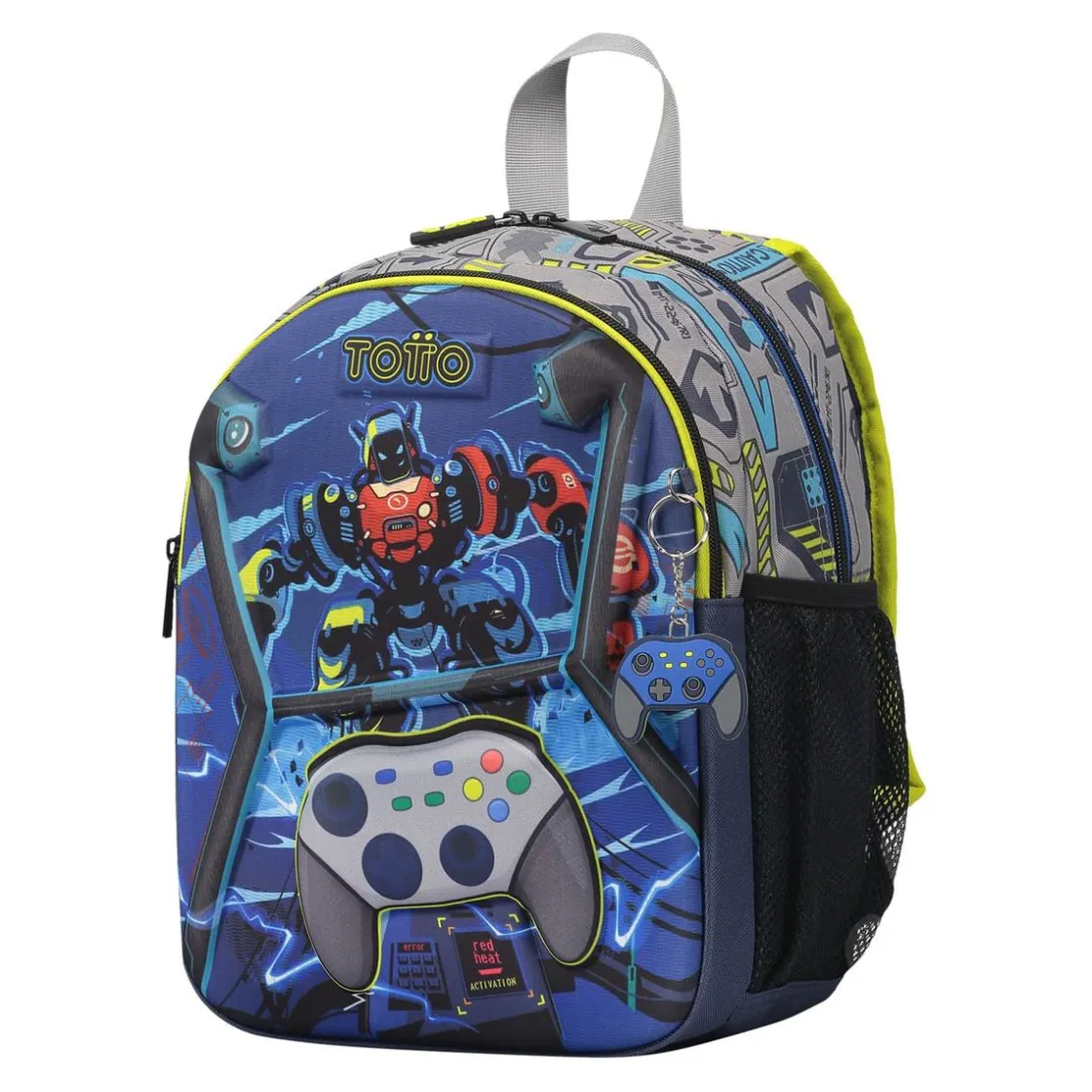 TOTTO - Mochila escolar pequeña Monark