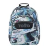 TOTTO - Mochila escolar postales y casetes Crayoles