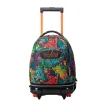 TOTTO - Mochila escolar ruedas desmontable graffiti Tiza* Material Escolar
