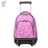 TOTTO - Mochila escolar ruedas desmontable camuflaje rosa Tiza* Material Escolar