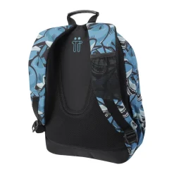 TOTTO - Mochila escolar tiburones Acuarela
